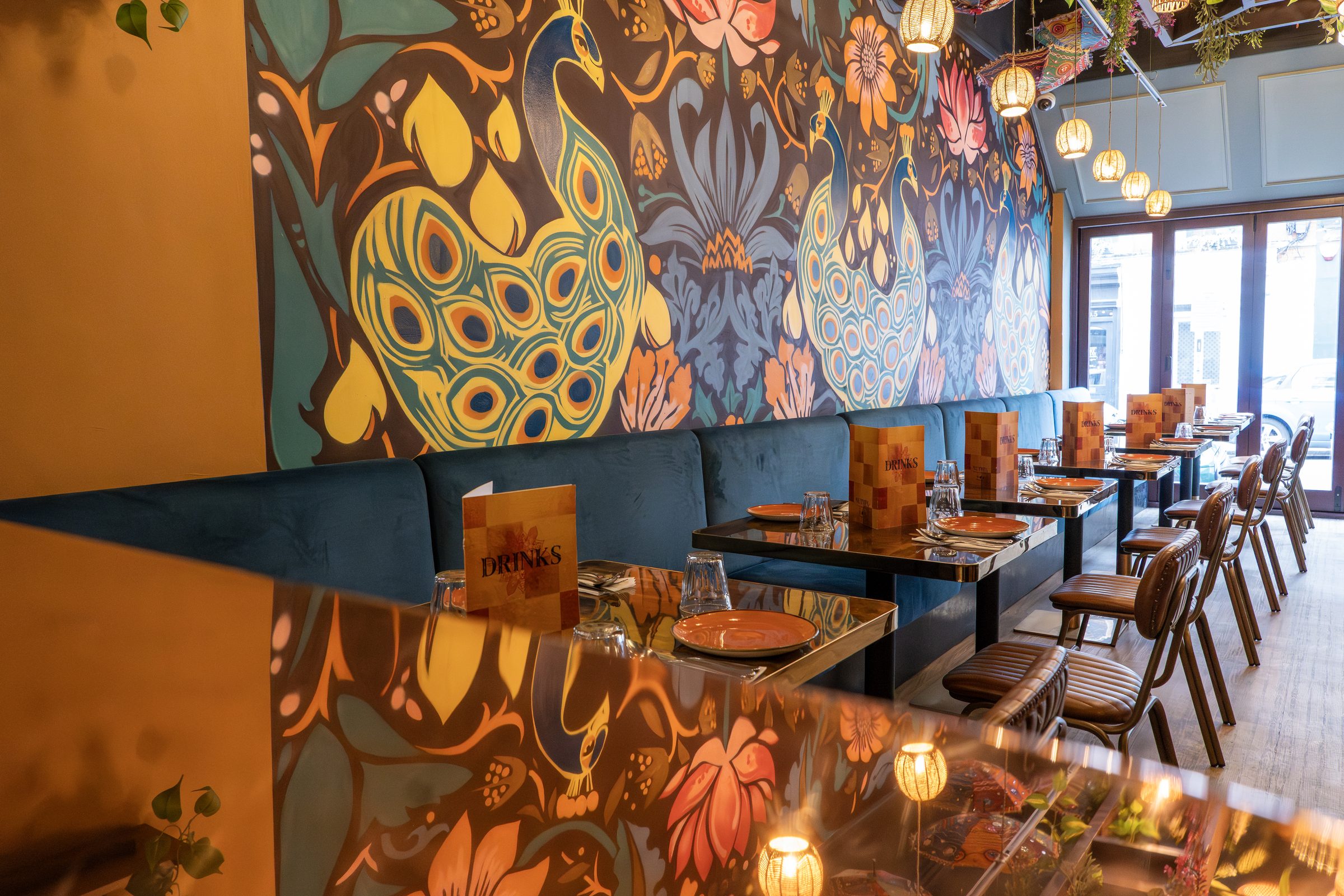 Dining room at Nutmeg, Clifton Village